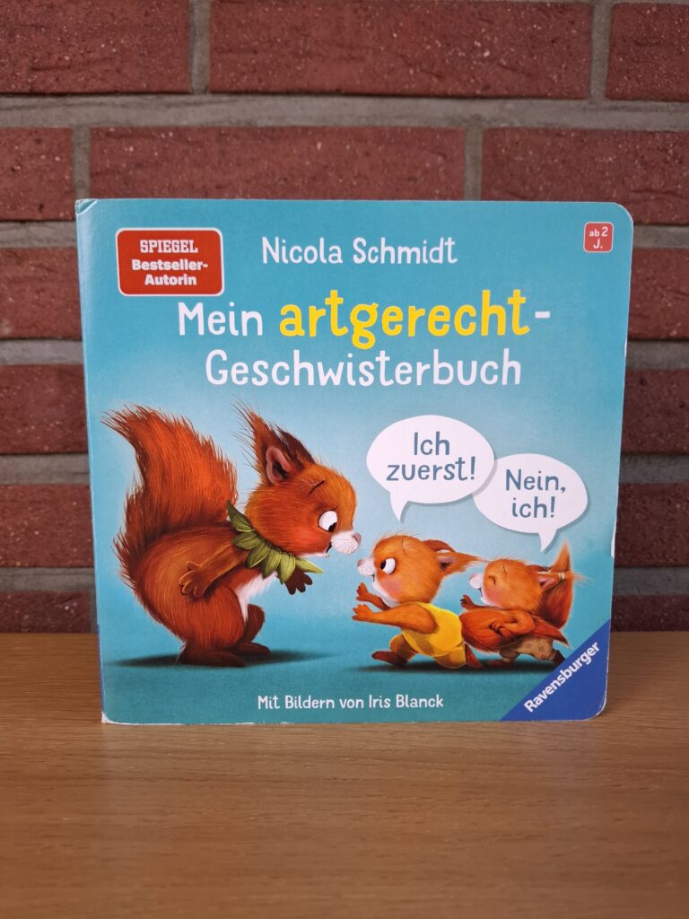 Bilderbuch über Geschwisterstreit im Test – „Mein artgerecht-Geschwisterbuch“ von Nicola Schmidt